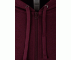 SF270U.SUDADERA CREMALLERA CAPUCHA WINE 2XL