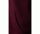 SF270U.SUDADERA CREMALLERA CAPUCHA WINE 2XL