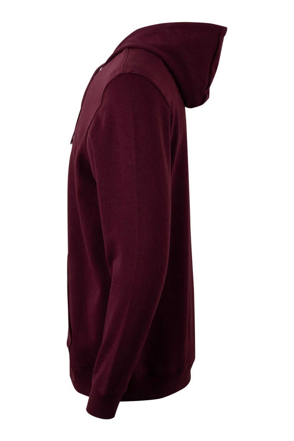 SF270U.SUDADERA CREMALLERA CAPUCHA WINE 2XL