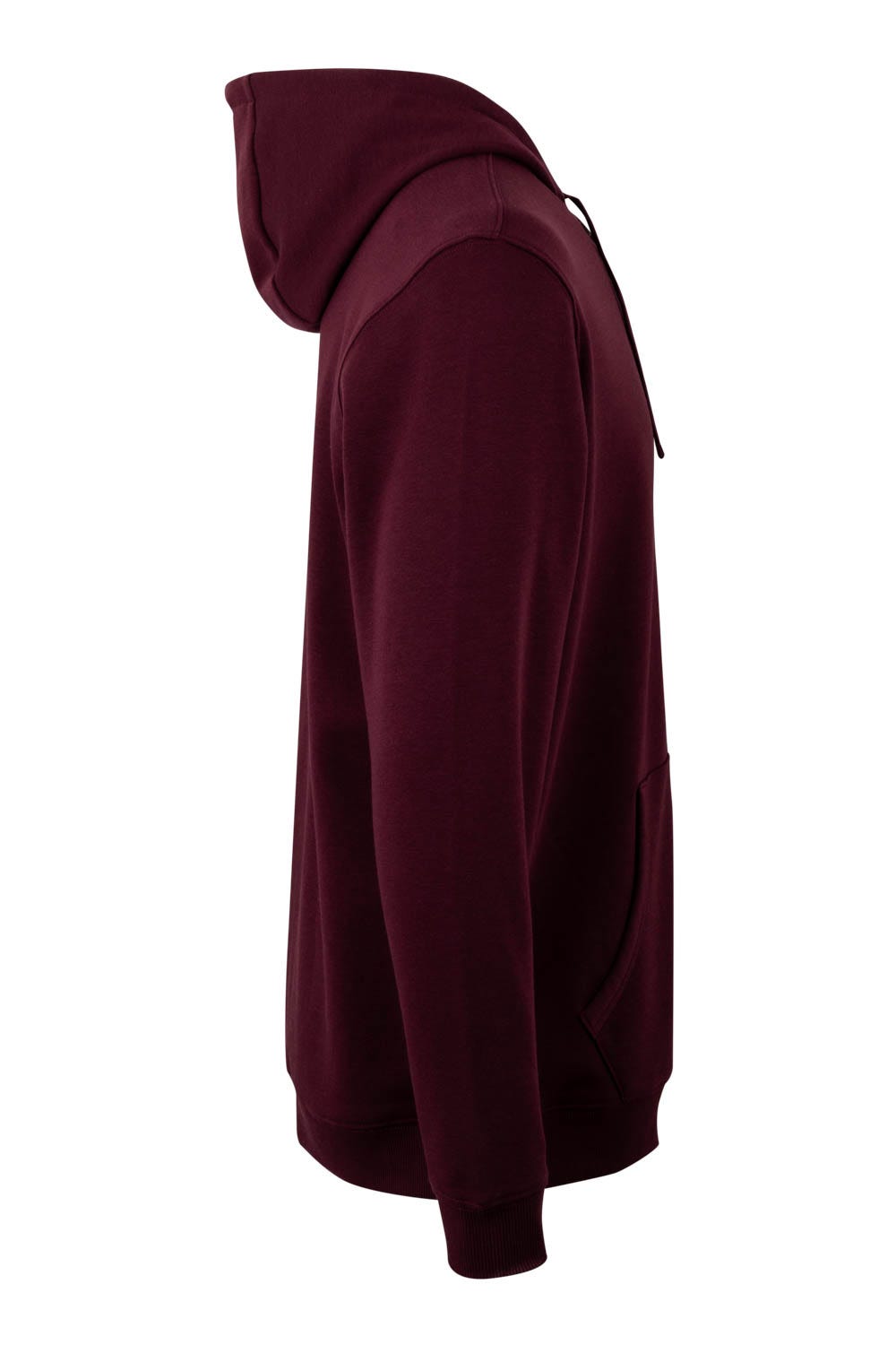 SF270U.SUDADERA CREMALLERA CAPUCHA WINE 2XL