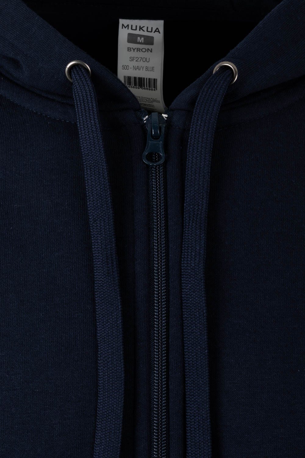 SF270U.SUDADERA CREMALLERA CAPUCHA NAVY 2XL