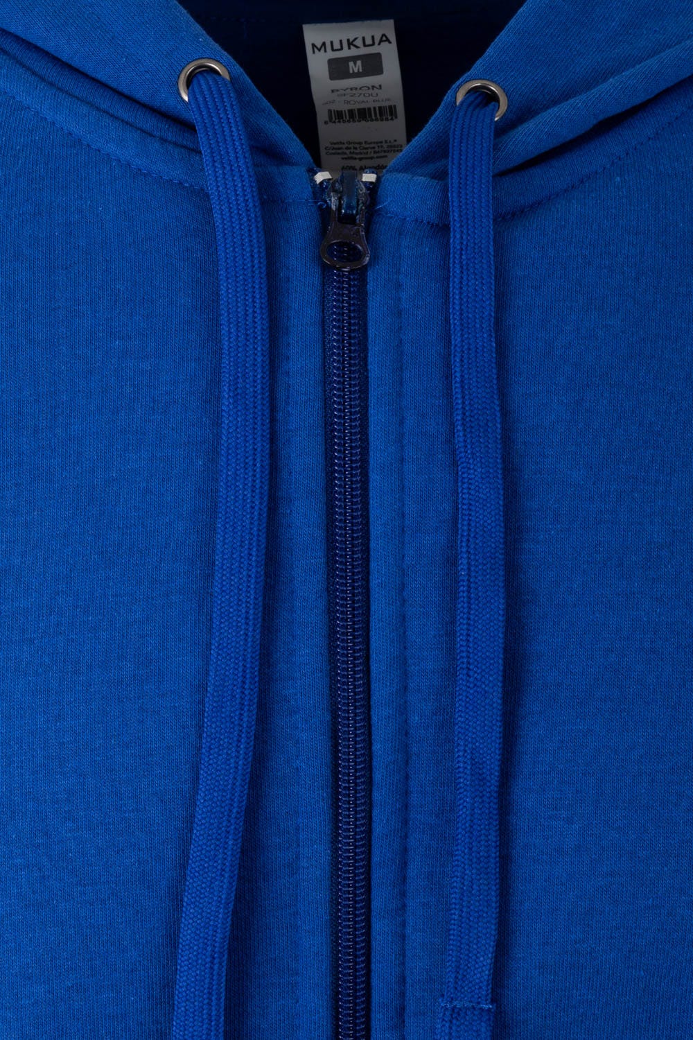 SF270U.SUDADERA CREMALLERA CAPUCHA ROYAL BLUE 2XL