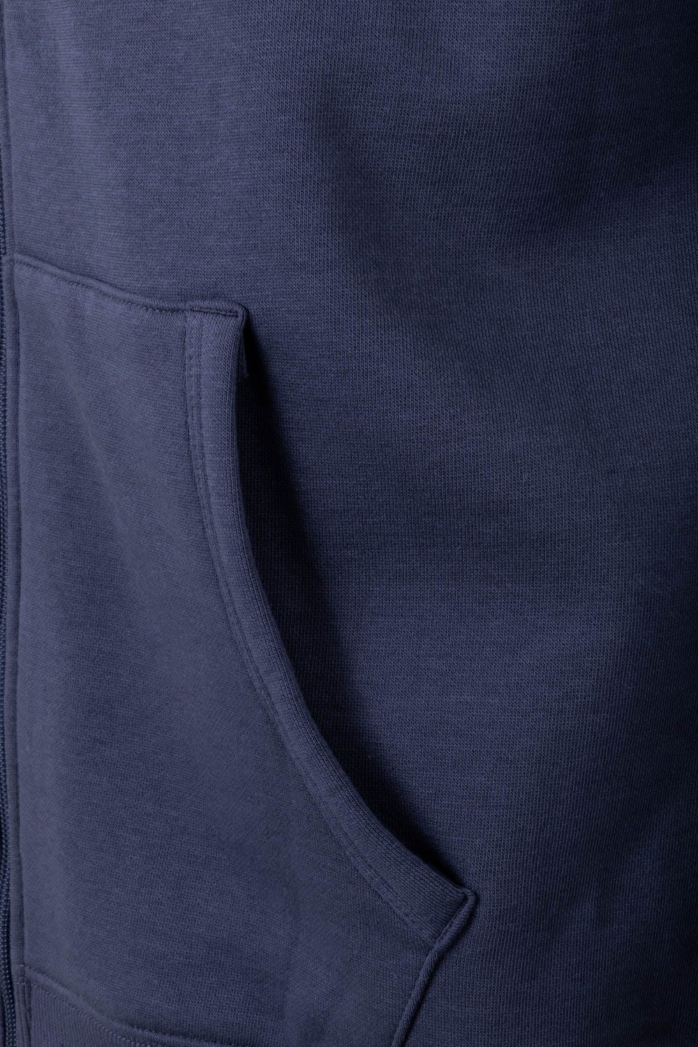 SF270U.SUDADERA CREMALLERA CAPUCHA DENIM BLUE 2XL