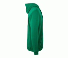 SF270U.SUDADERA CREMALLERA CAPUCHA KELLY GREEN 2XL