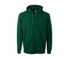 SF270U.SUDADERA CREMALLERA CAPUCHA BOTTLE GREEN 2XL