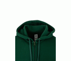SF270U.SUDADERA CREMALLERA CAPUCHA BOTTLE GREEN 2XL
