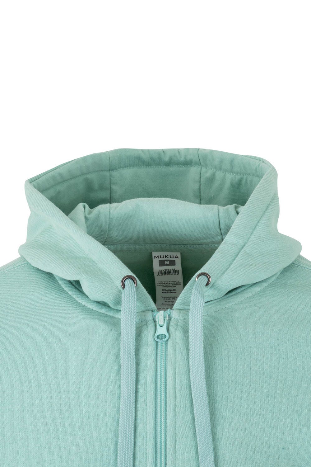 SF270U.SUDADERA CREMALLERA CAPUCHA SAGE 2XL