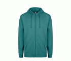 SF270U.SUDADERA CREMALLERA CAPUCHA TEAL S