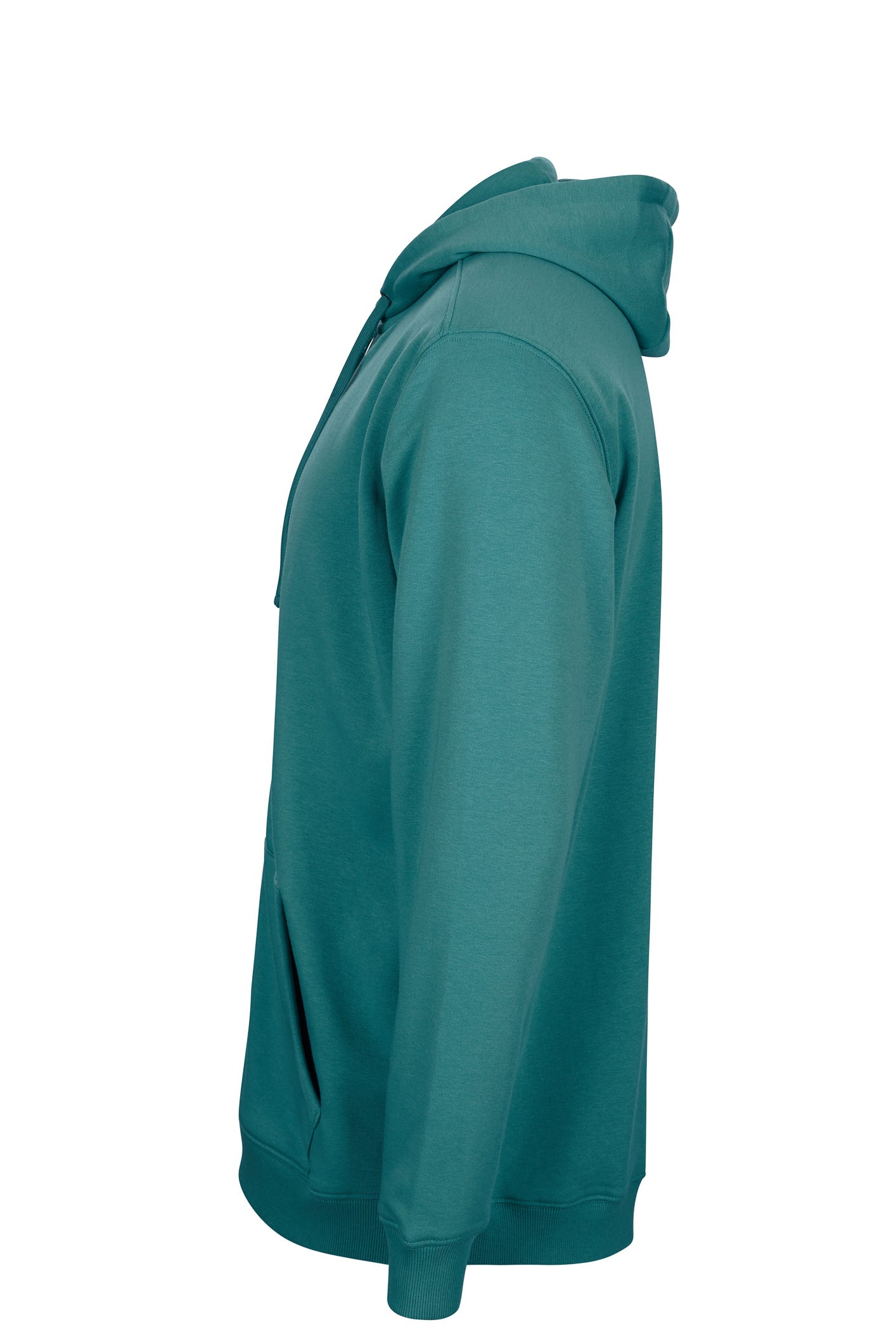 SF270U.SUDADERA CREMALLERA CAPUCHA TEAL S