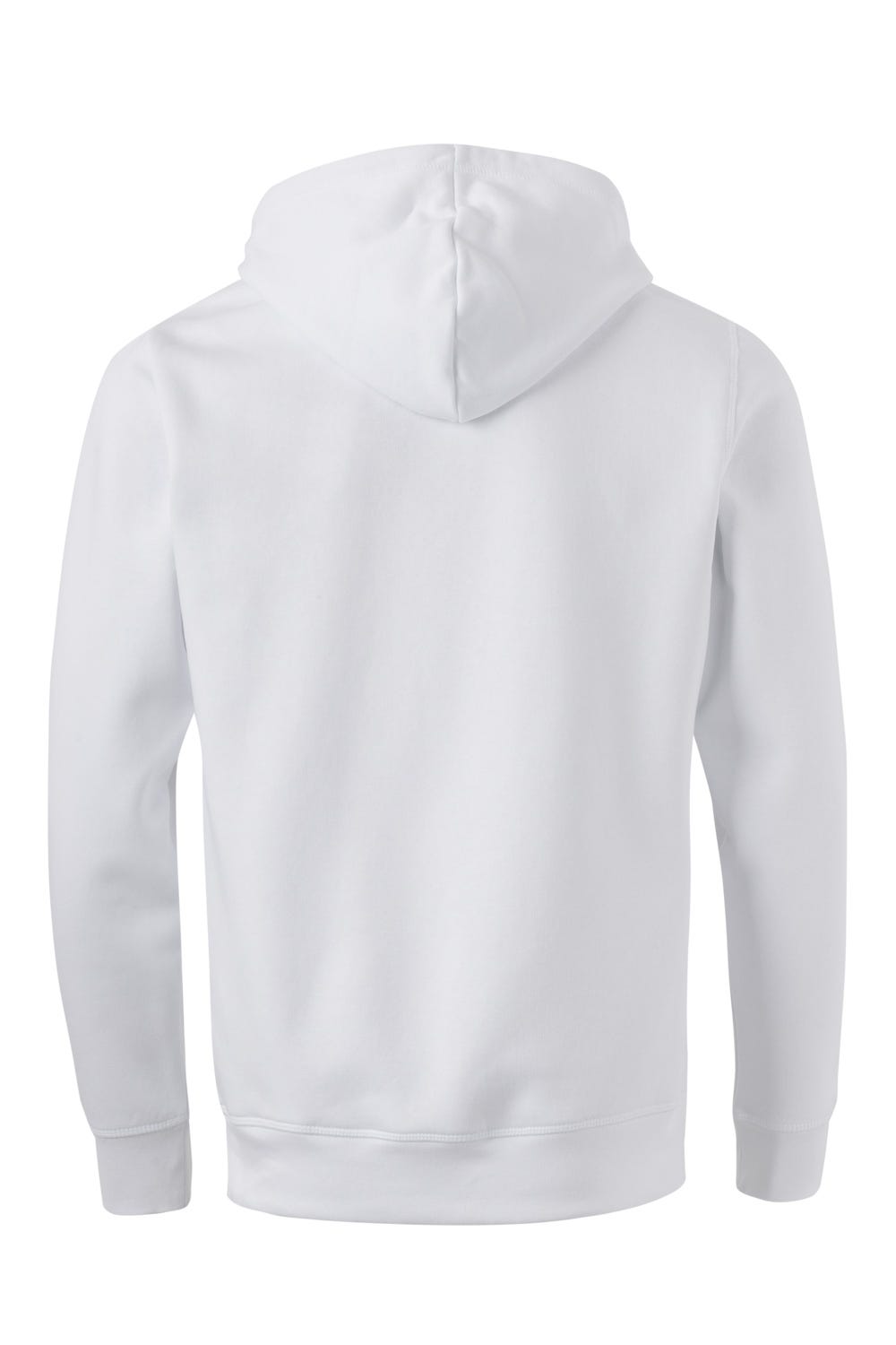 SHN290U.SUDADERA CAPUCHA UNISEX GOTS WHITE 2XL