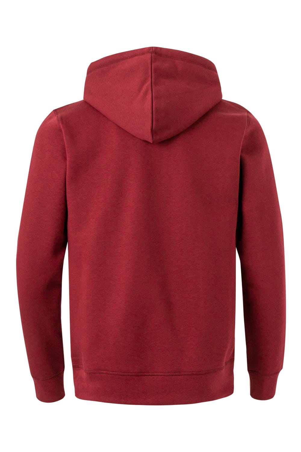 SHN290U.SUDADERA CAPUCHA UNISEX GOTS BURGUNDY 2XL