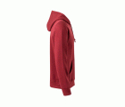 SHN290U.SUDADERA CAPUCHA UNISEX GOTS BURGUNDY 2XL