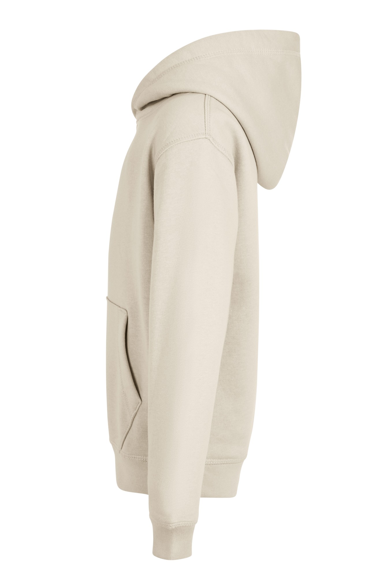 SHN300K.SUDADERA CON CAPUCHA OCS KIDS CREAM 1/2