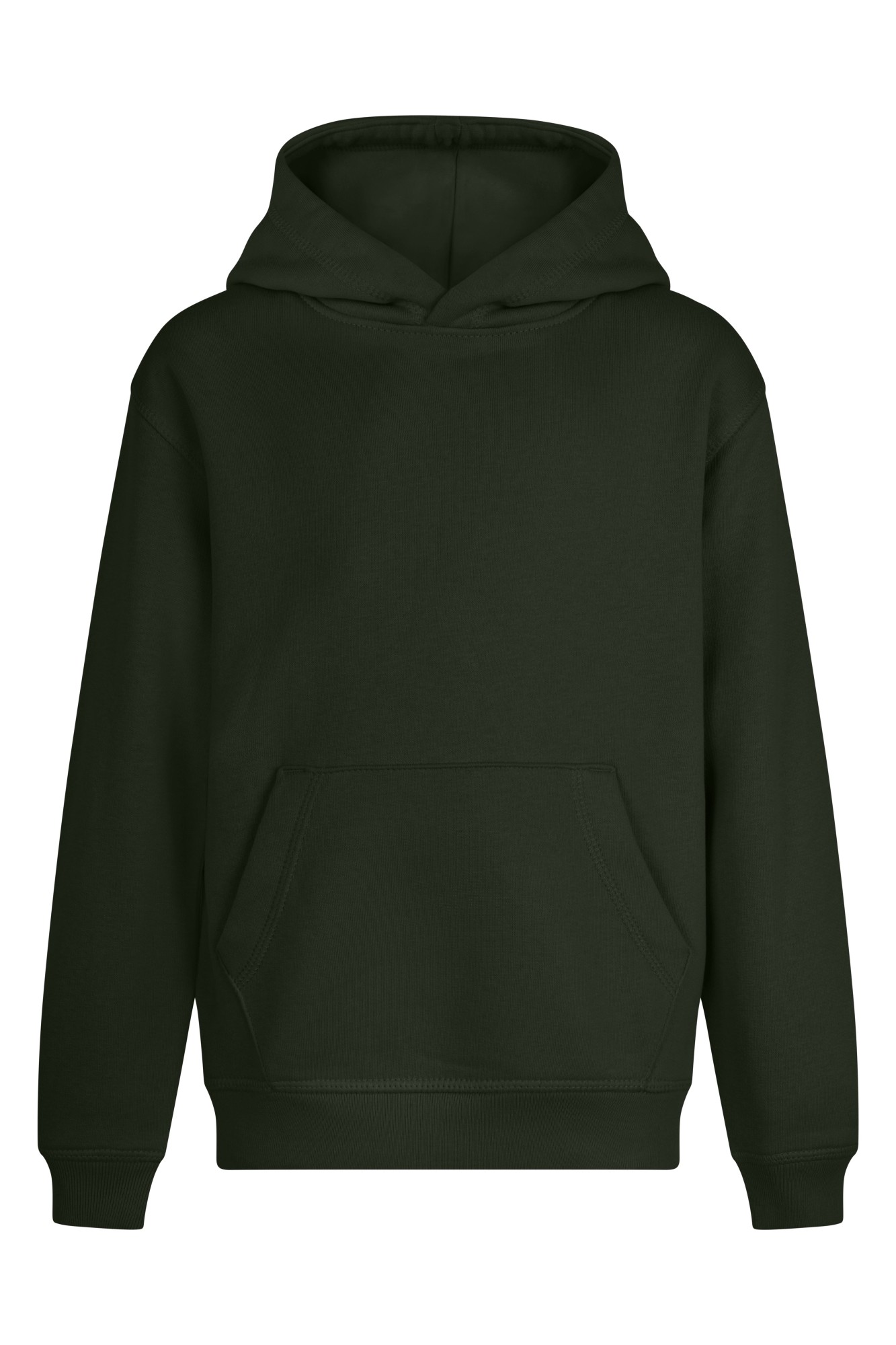 SHN300K.SUDADERA CON CAPUCHA OCS KIDS HUNTER GREEN 1/2
