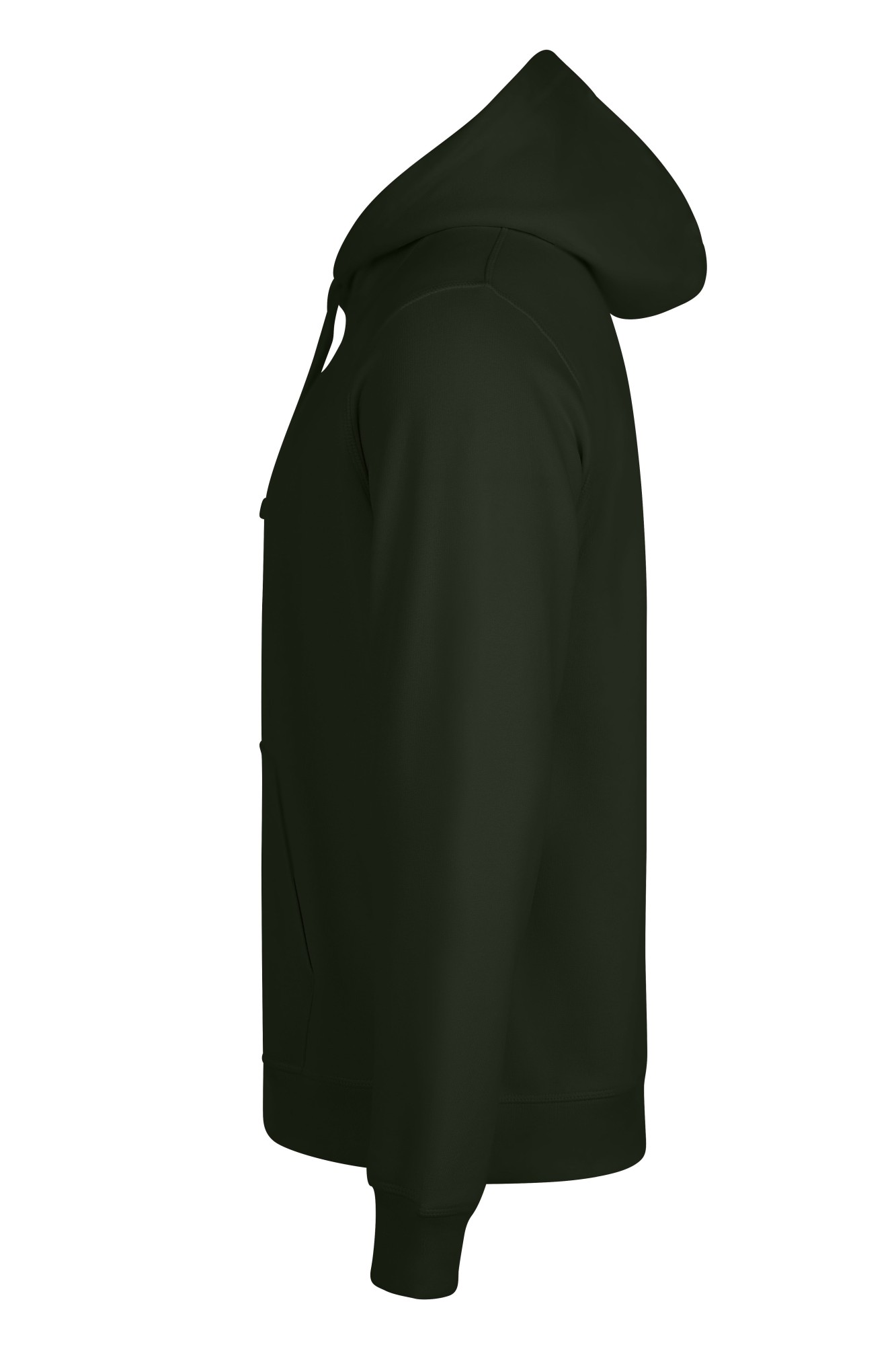 SHN300U.SUDADERA CON CAPUCHA OCS UNISE HUNTER GREEN S