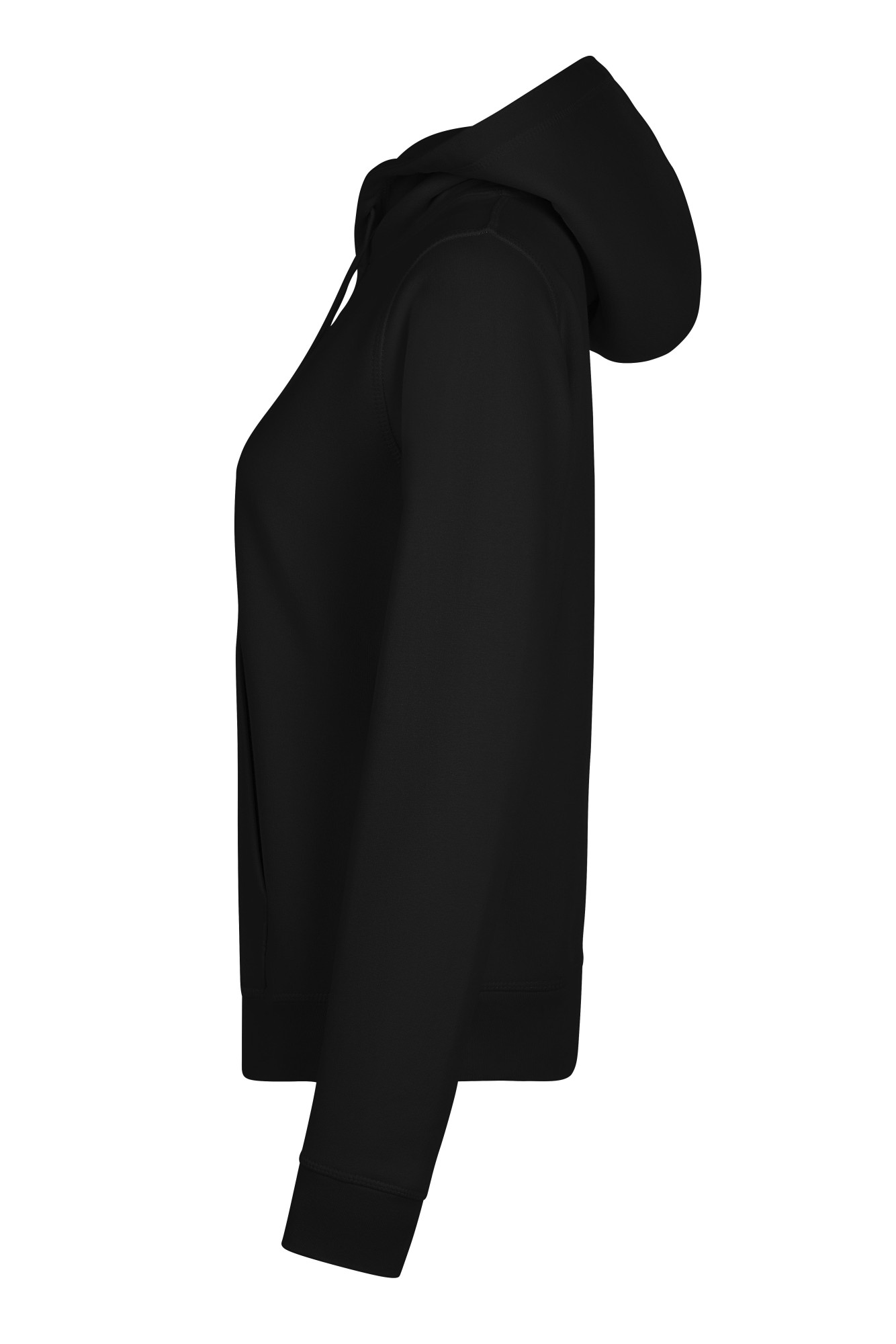 SHN300W.SUDADERA CON CAPUCHA OCS MUJER BLACK S