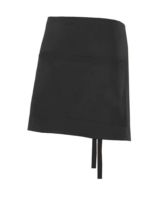 SUBIRAT.DELANTAL CORTO NEGRO U