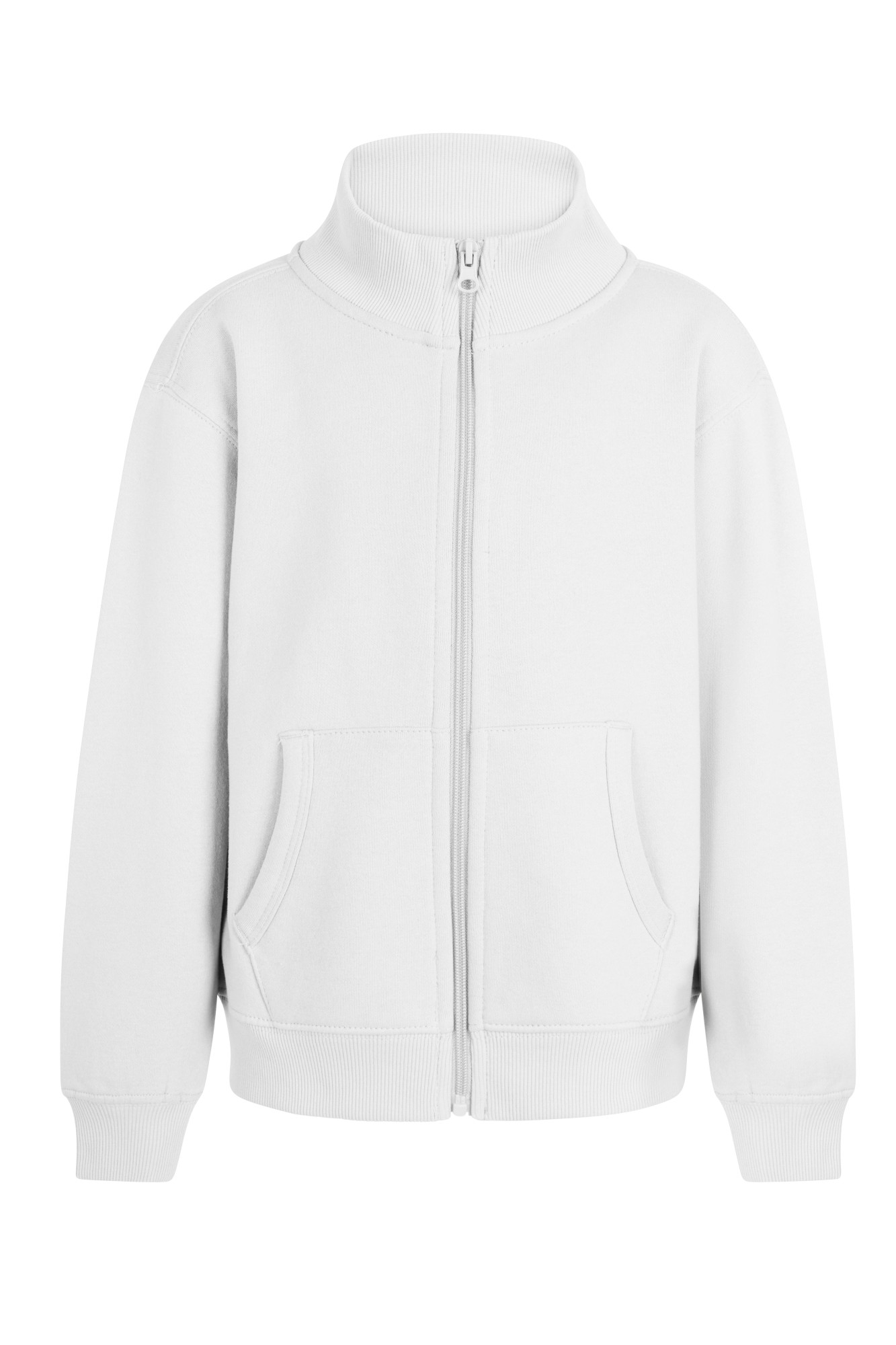 SZ270K.SUDADERA CREMALLERA KIDS WHITE 1/2