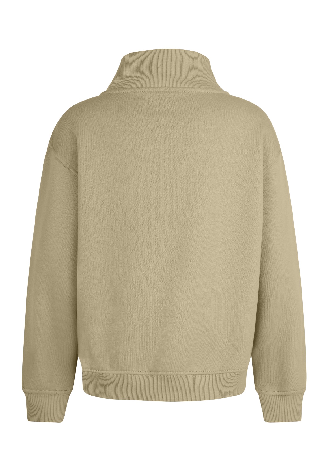 SZ270K.SUDADERA CREMALLERA KIDS LATTE 1/2