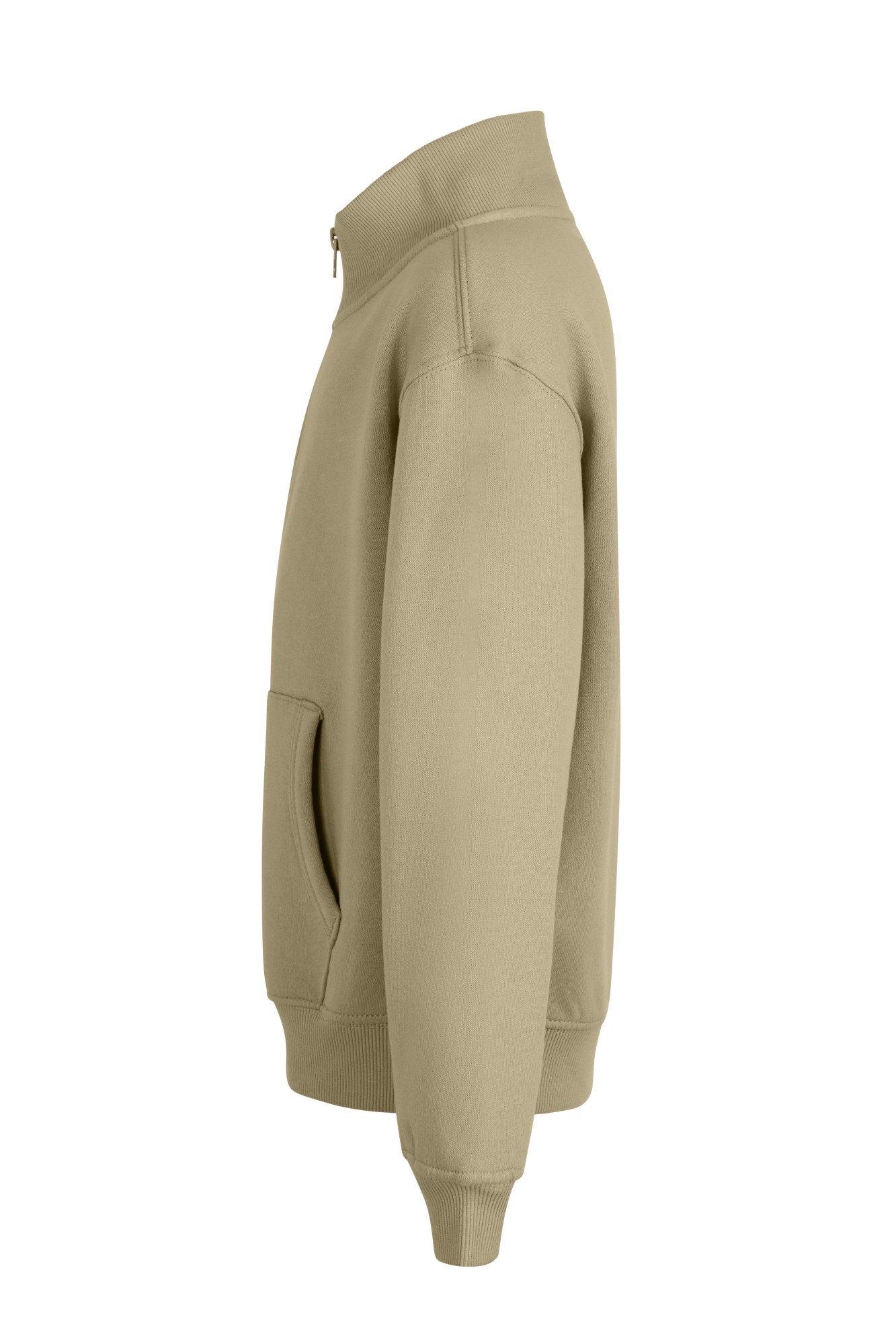 SZ270K.SUDADERA CREMALLERA KIDS LATTE 1/2