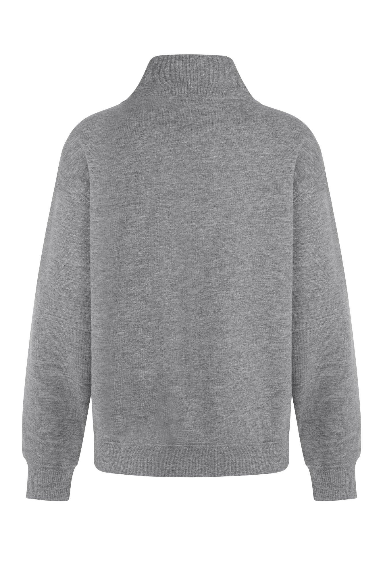 SZ270K.SUDADERA CREMALLERA KIDS HEATHER GREY 1/2