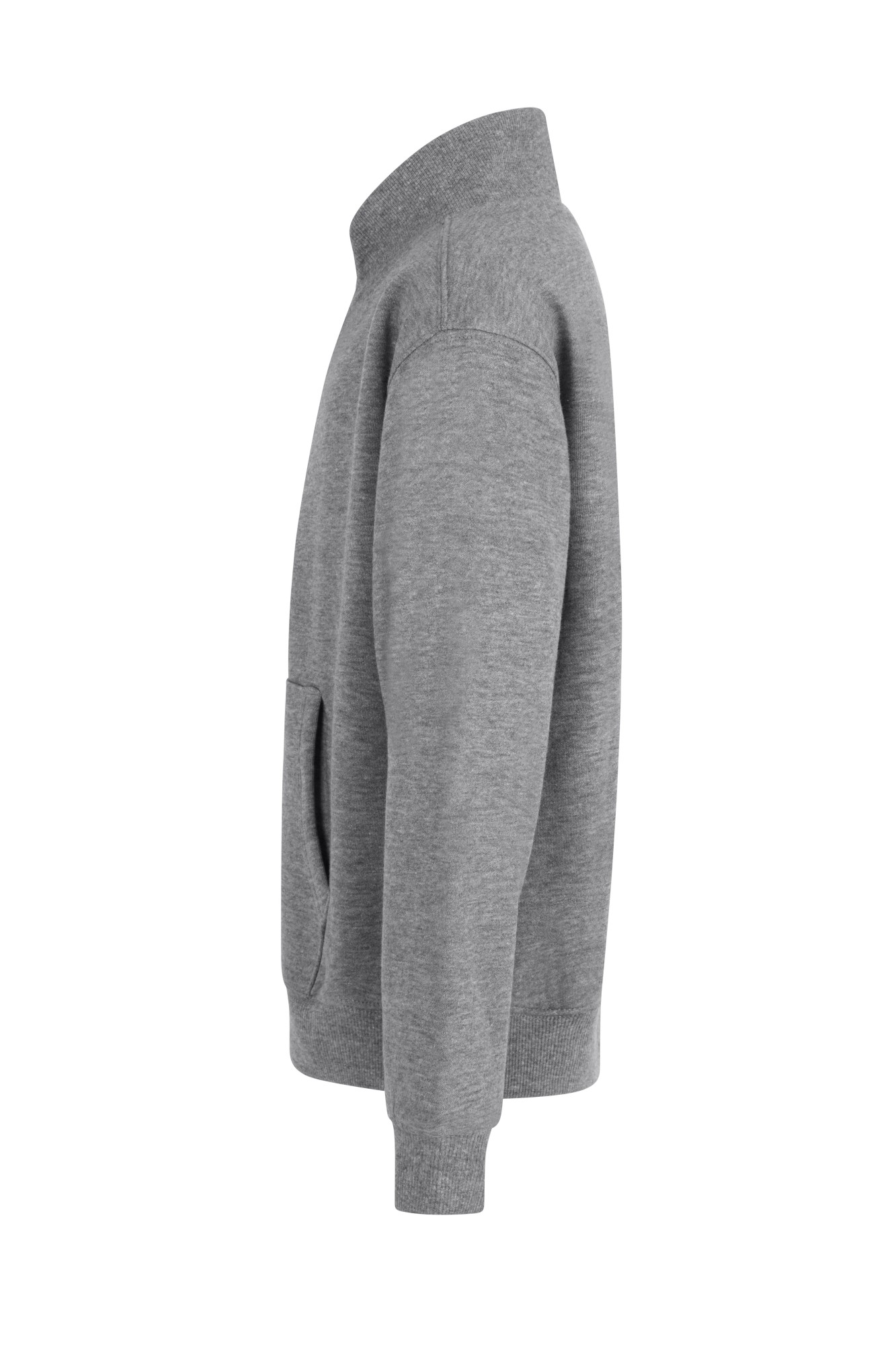 SZ270K.SUDADERA CREMALLERA KIDS HEATHER GREY 1/2