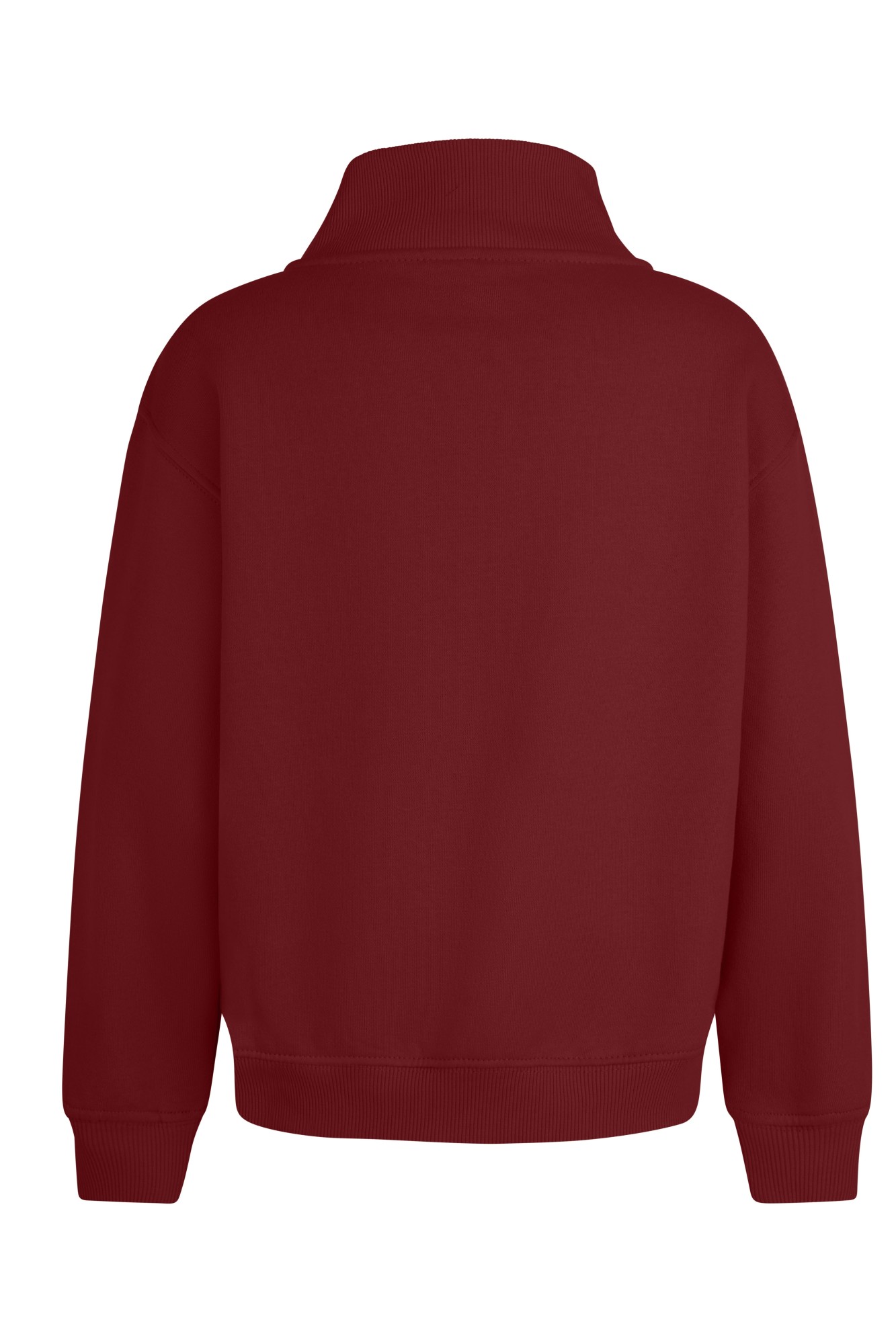 SZ270K.SUDADERA CREMALLERA KIDS CRIMSON 1/2