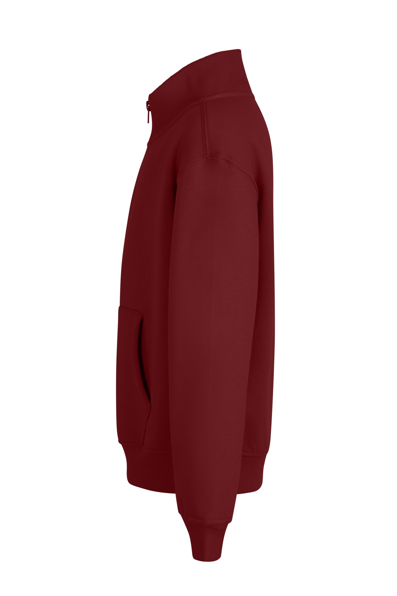 SZ270K.SUDADERA CREMALLERA KIDS CRIMSON 1/2