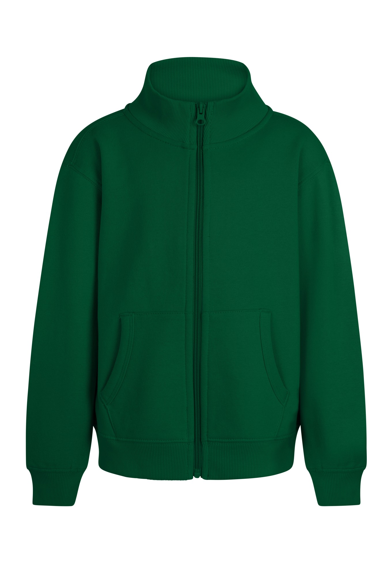 SZ270K.SUDADERA CREMALLERA KIDS KELLY GREEN 1/2