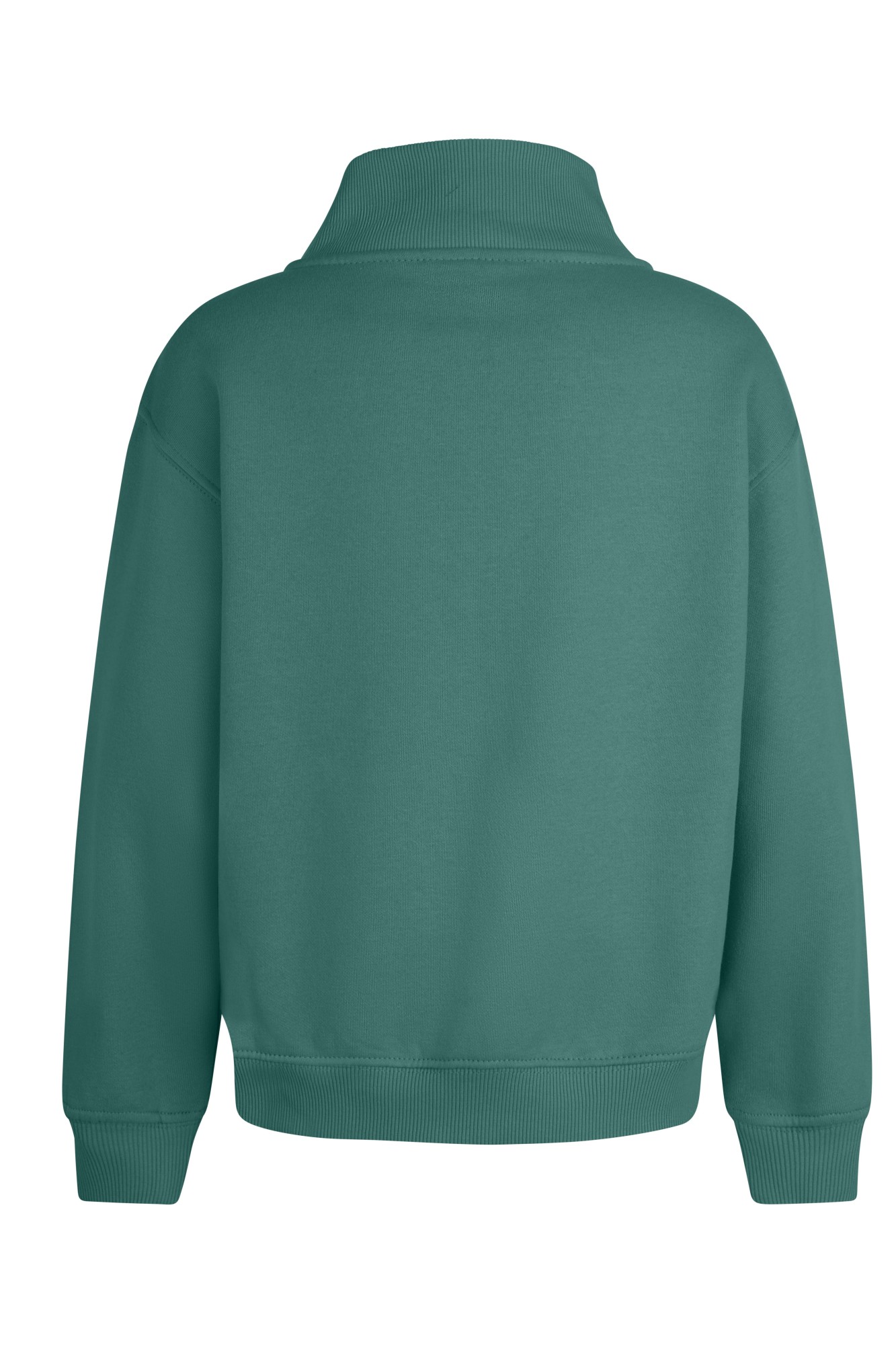 SZ270K.SUDADERA CREMALLERA KIDS TEAL 1/2