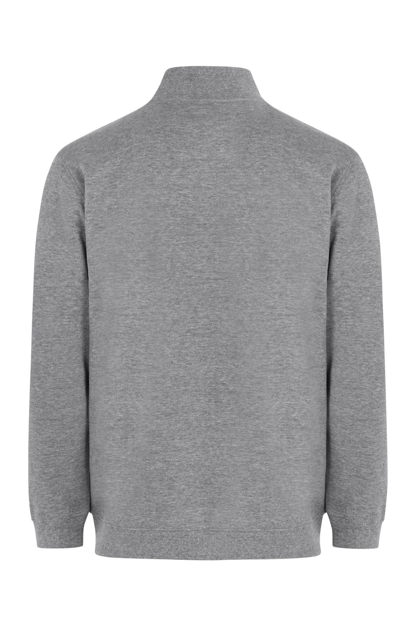 SZ270U.SUDADERA CREMALLERA HEATHER GREY XS