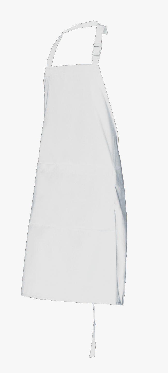 TREPAT.DELANTAL PETO BLANCO U