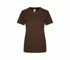 TS155WC.CAMISETA MANGA CORTA MUJER BROWN XS