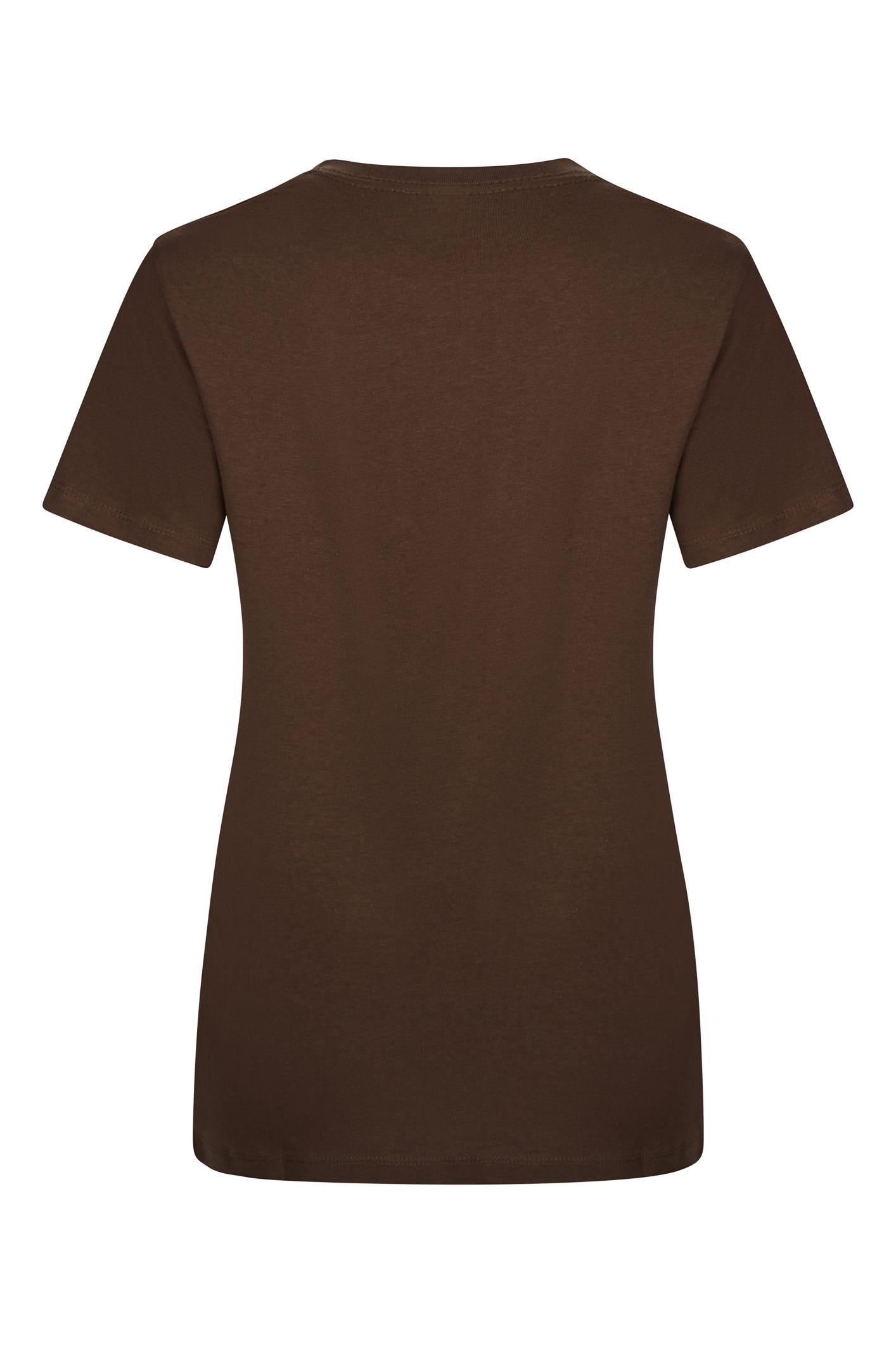TS155WC.CAMISETA MANGA CORTA MUJER BROWN XS
