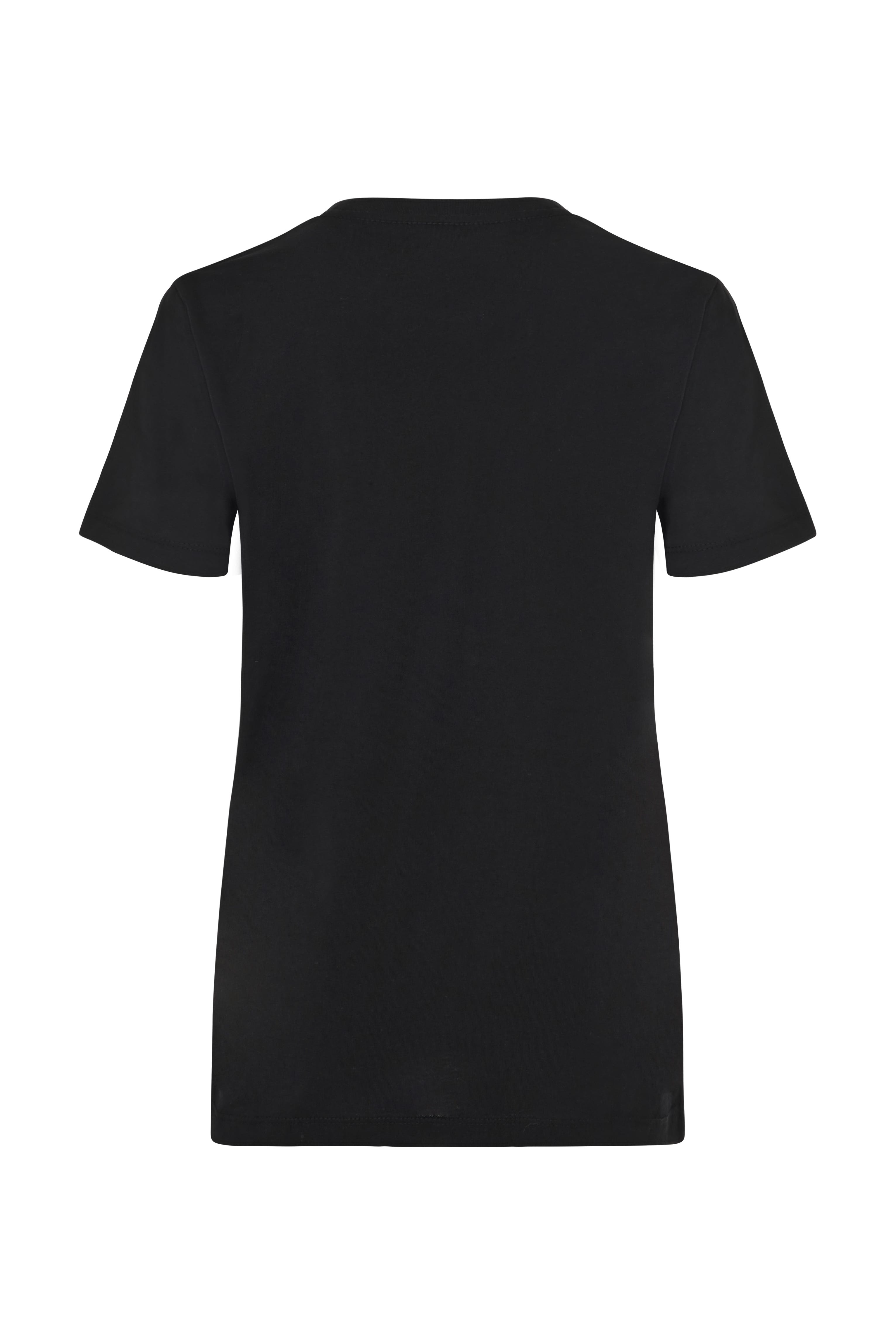 TS155WC.CAMISETA MANGA CORTA MUJER BLACK XS