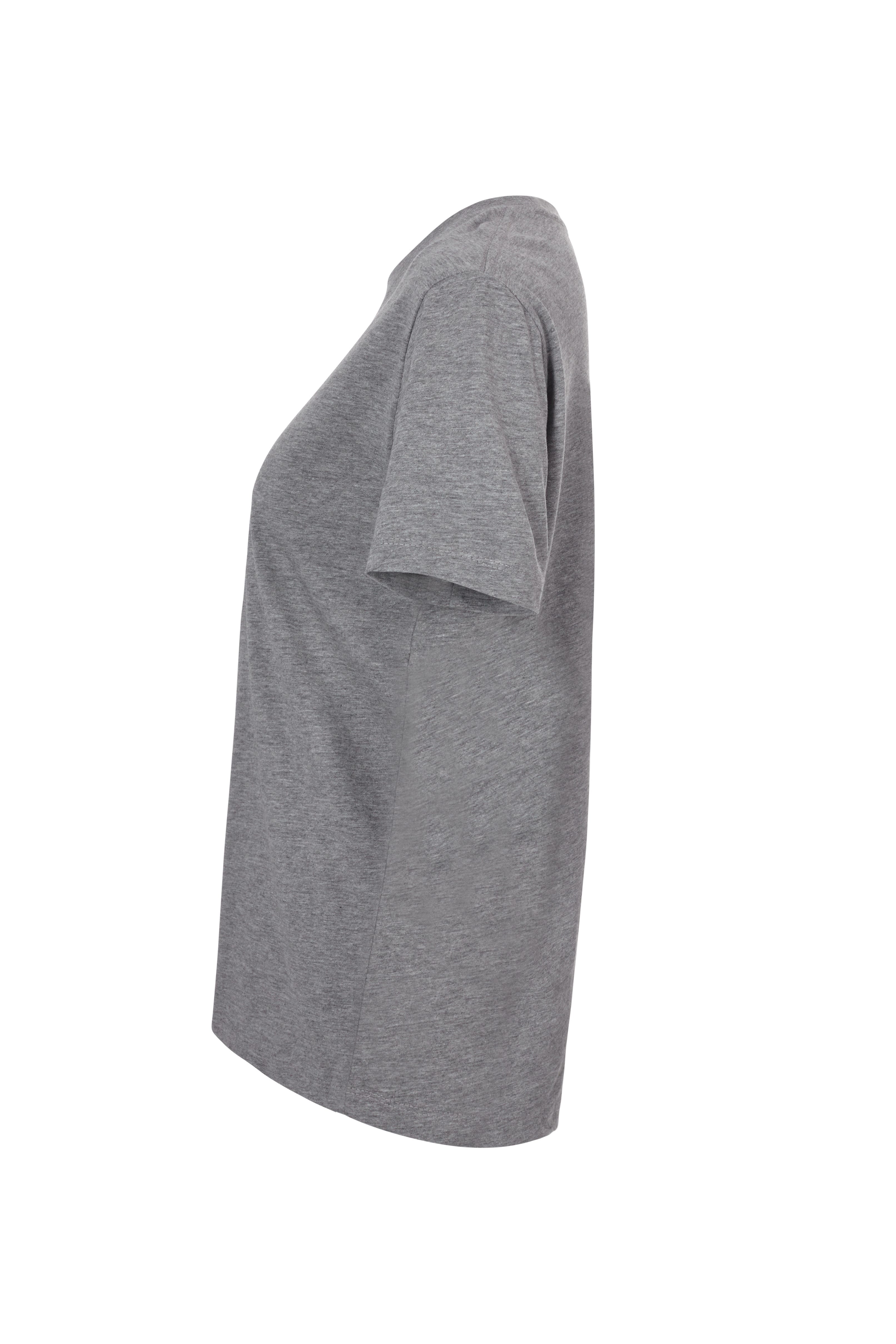 TS155WC.CAMISETA MANGA CORTA MUJER HEATHER GREY XS