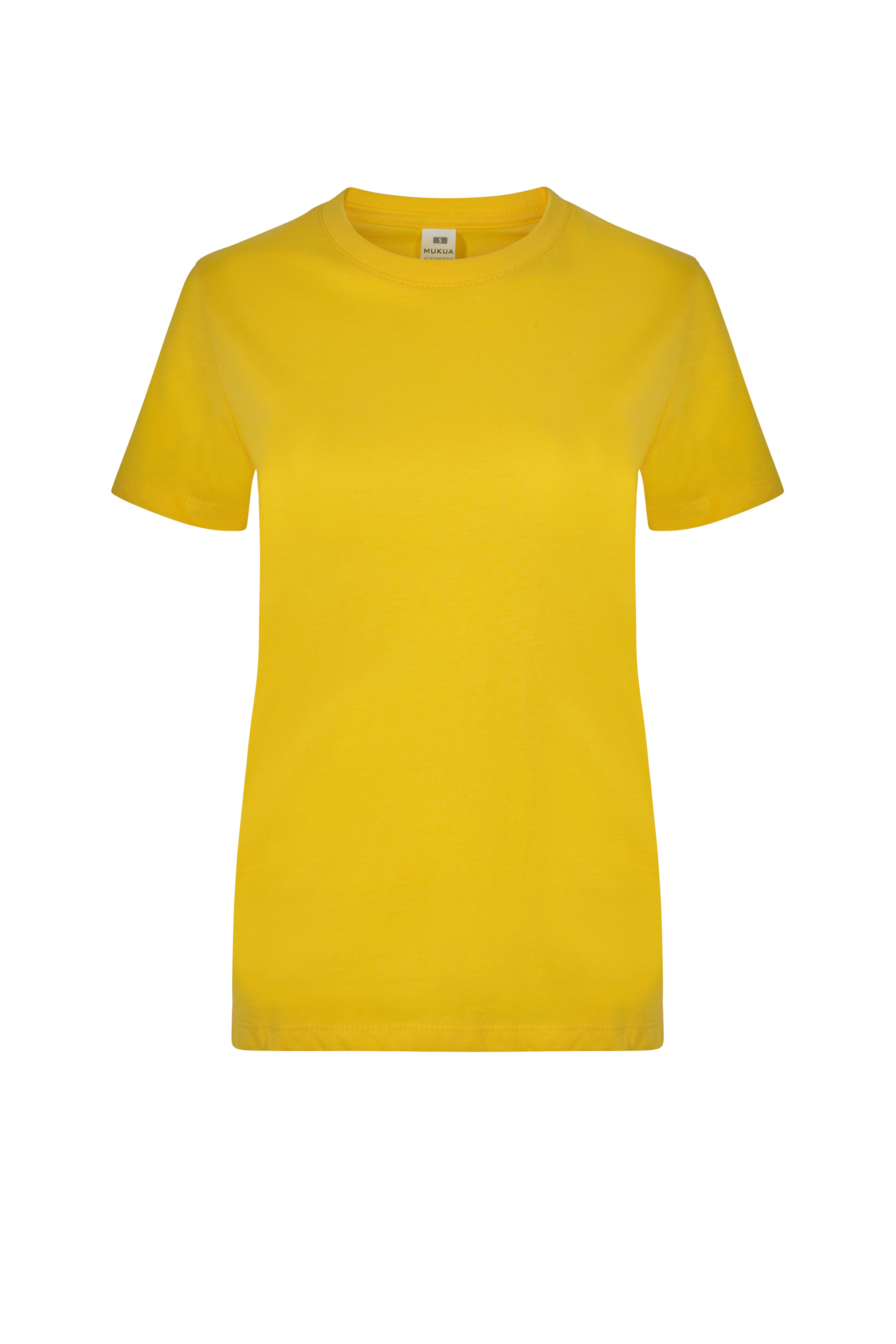 TS155WC.CAMISETA MANGA CORTA MUJER YELLOW XS