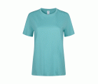 TS155WC.CAMISETA MANGA CORTA MUJER RICH TURQUOISE XS