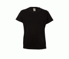TS190KC.CAMISETA MANGA CORTA KIDS 190 BLACK 1/2
