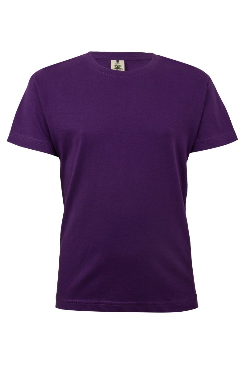 TS190KC.CAMISETA MANGA CORTA KIDS 190 PURPLE 1/2
