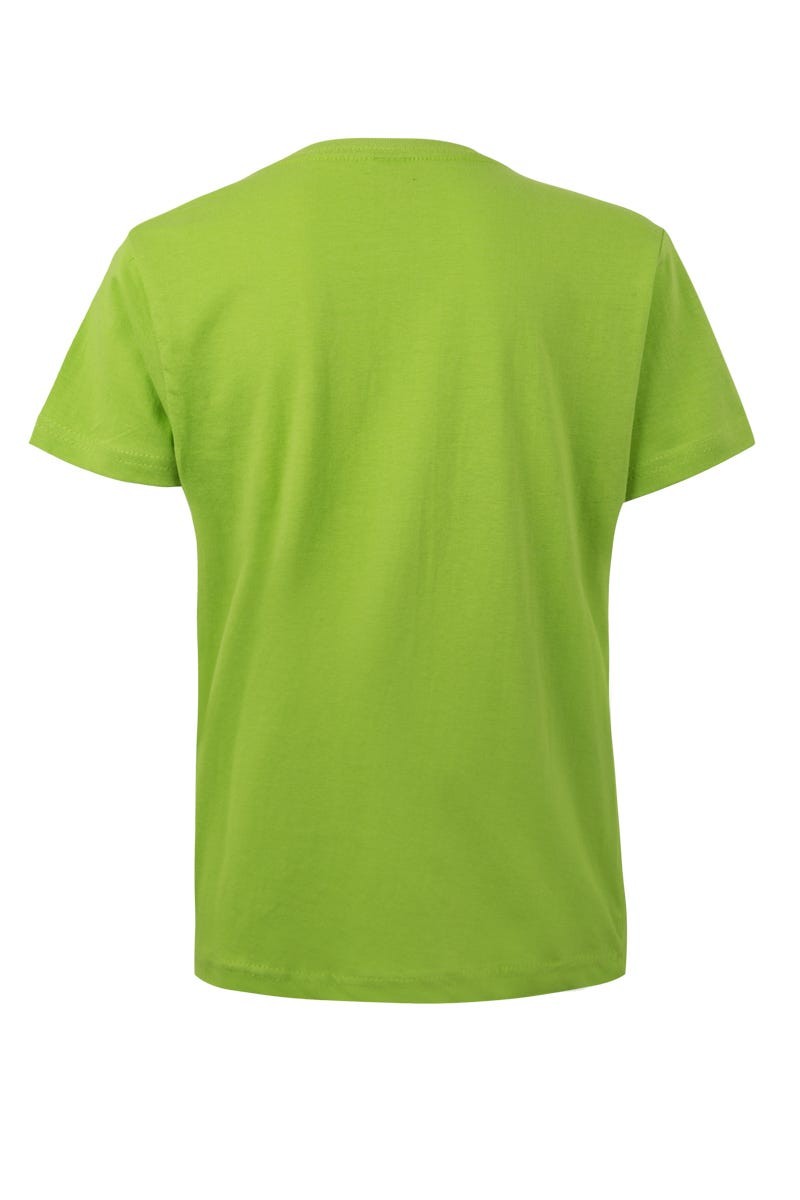TS190KC.CAMISETA MANGA CORTA KIDS 190 LIME 1/2