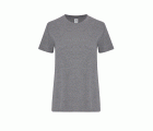 TS190WC.CAMISETA MANGA CORTA MUJER 190 HEATHER GREY XS
