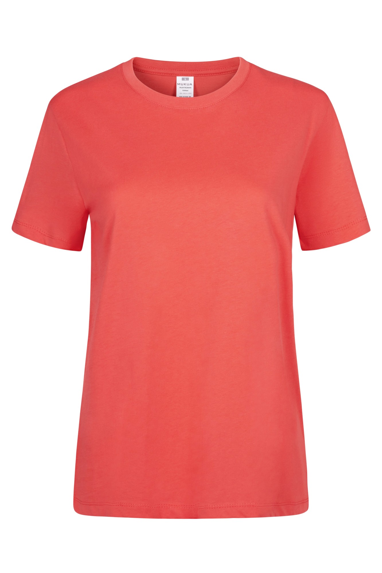 TS190WC.CAMISETA MANGA CORTA MUJER 190 FRESH CORAL XS