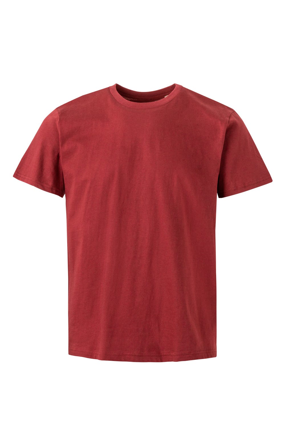 TSN160UC.CAMISETA MC UNISEX GOTS BURGUNDY 2XL