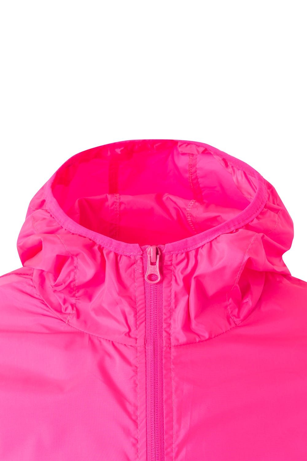 WZ60U.CORTAVIENTO UNISEX FLÚOR PINK 2XL