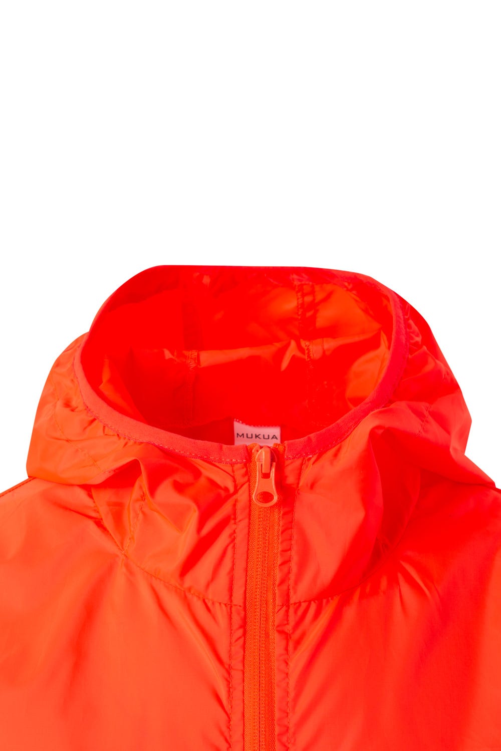 WZ60U.CORTAVIENTO UNISEX FLUOR RED 2XL
