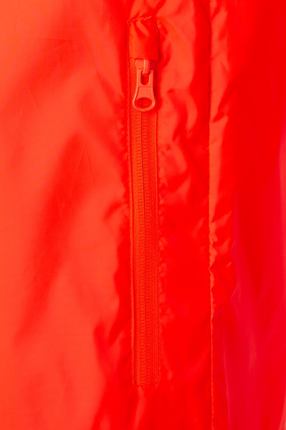 WZ60U.CORTAVIENTO UNISEX FLUOR RED 2XL