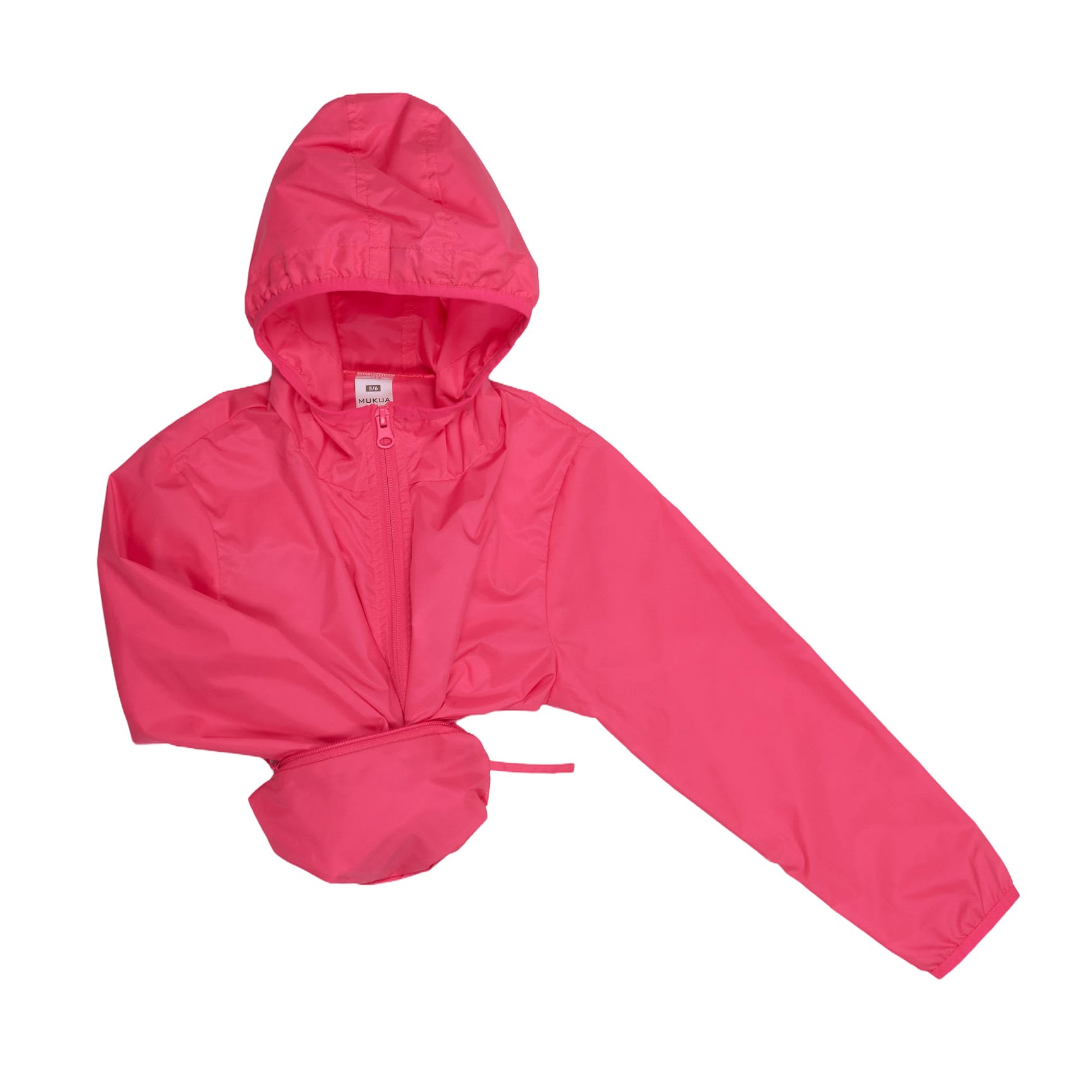 WZ70K.CORTAVIENTOS KIDS FLÚOR PINK 5/6