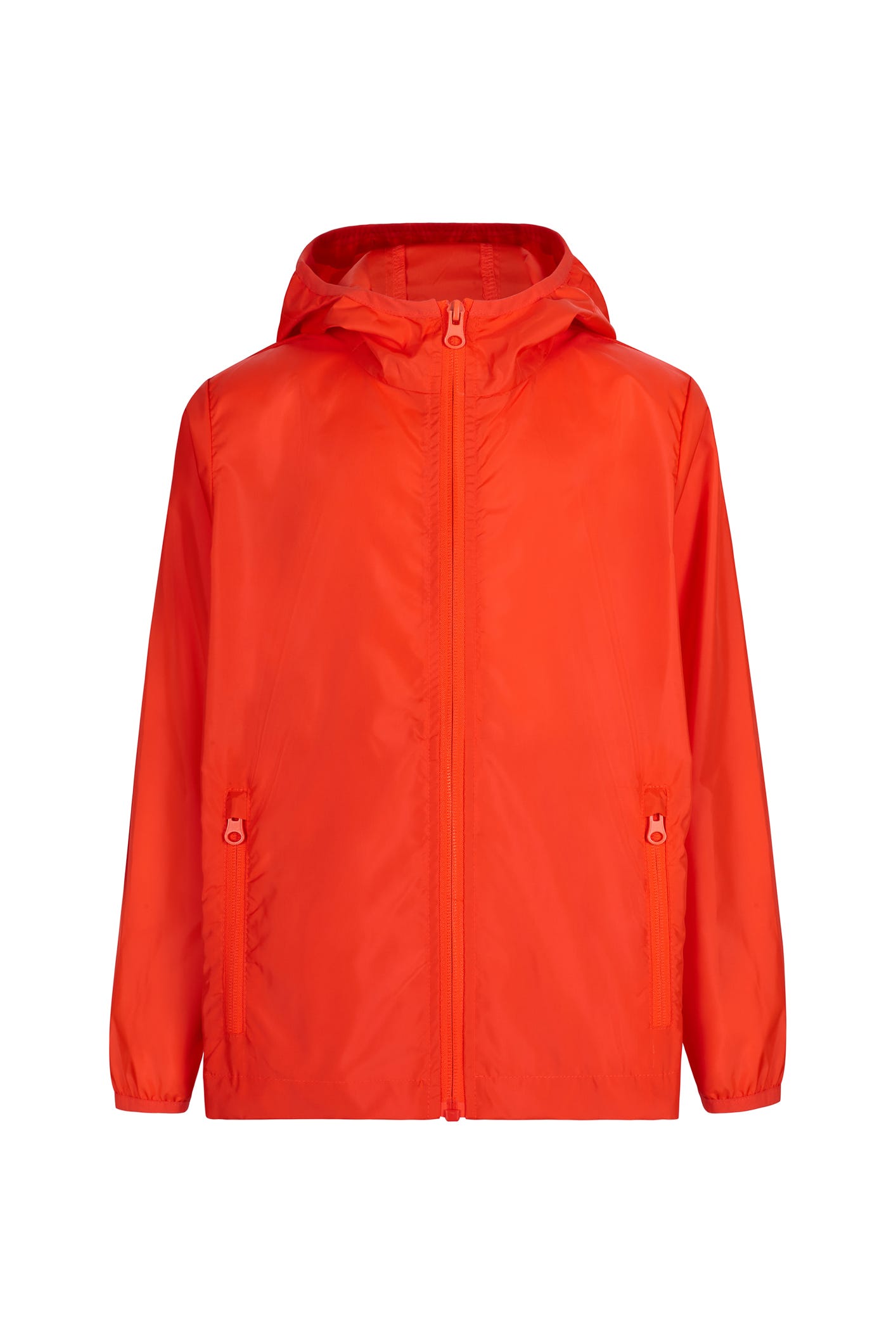 WZ70K.CORTAVIENTOS KIDS FLUOR RED 5/6