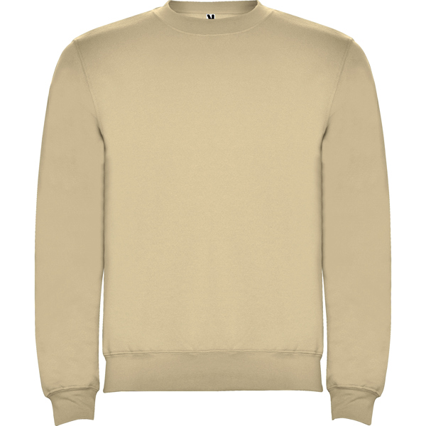 SUDADERA MOD. CLASICA, COLOR ARENA